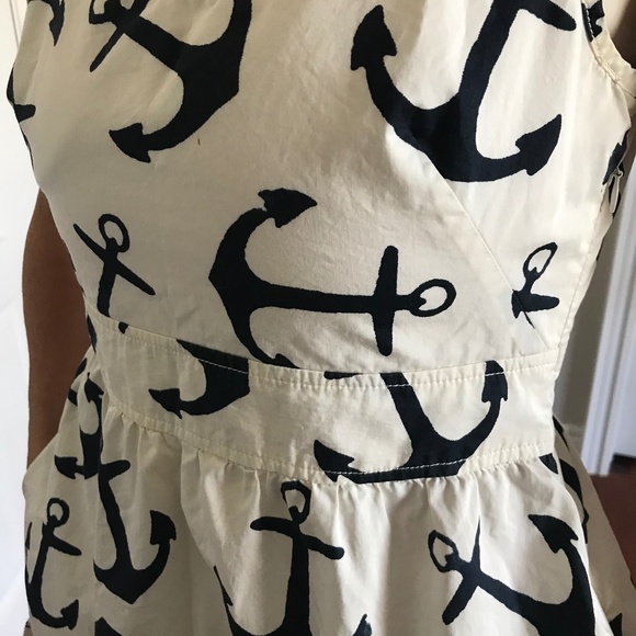 J.crew anchor dress- size 0 - Picture 2 of 3